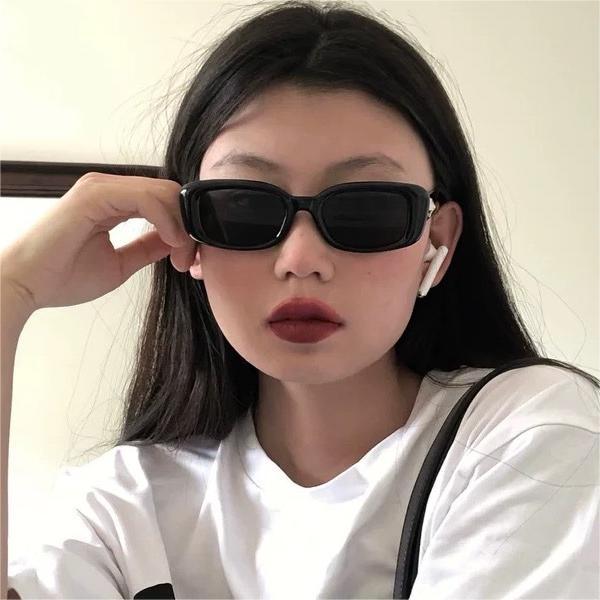 L-38 Men's and Women's New Retro Small Frame Sunglasses , Vacation Sun Protection Sunglasses