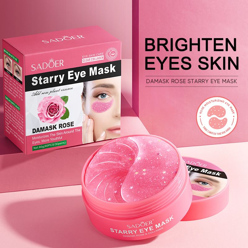 Rose Starry Sky Eye Mask Hydrating Eye Care Eye Mask