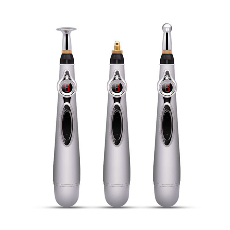 Electronic Acupuncture Pen Electric Meridians Laser Therapy Heal Massage Pen Meridian Energy Pen Relief Pain Tools