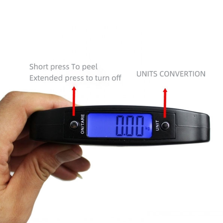 BC-208 Portable 50Kg/10g Electronic Balance Digital LCD Display Scale Handheld Weight Scale