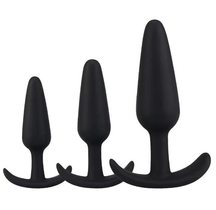 Silicone Unisex Huge Butt Plug Gay Anal Plug For Couple
