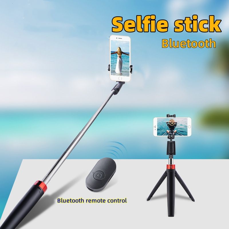 Bluetooth remote control selfie stick Y11 new vertical selfie stick, tripod video, mobile live streaming, multifunctional, rotating mini selfie stick CRRSHOP digital phone parts