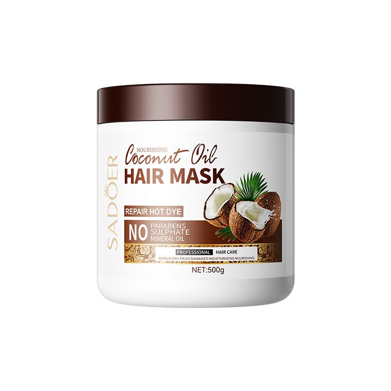 SADOER Coconut Moisturizing Hair Mask Improves Frizzy and Softens Hair Repair Conditioner