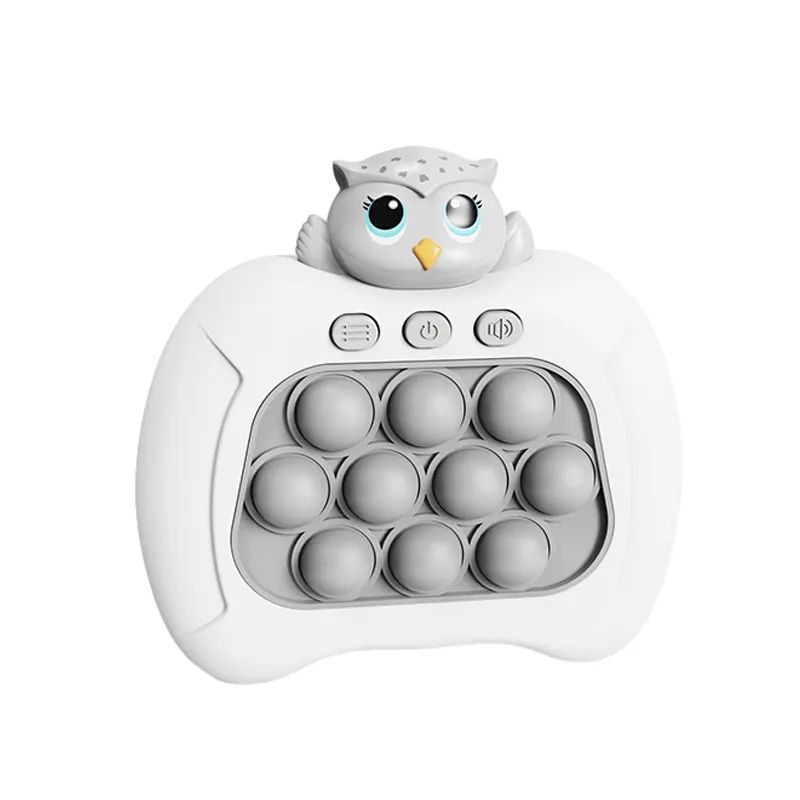 BC-6026 Pop Light Fidget Game Quick Push Bubble Game Handle Toys Boys & Girls Anti-Stress Toys with LED Game Machine Relieve Stress Toys
