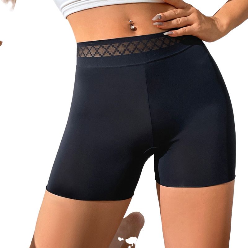 Europe and the United States new solid color hip lift belly pants corset body body tight waist plastic waist pants boxers CX001