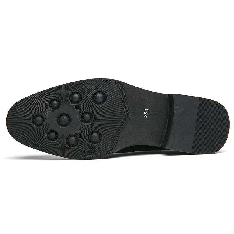 Men Oxford Brogue Leather Shoes Man Elegant Dress Formal Shoe Male Footwears The Suit For Official Office Wedding Party Business