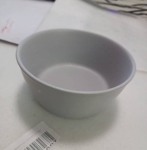 Nordic Kitchen Custom solid color porcelain Bouillon White/Grey ceramic Melamine restaurant serving bowl