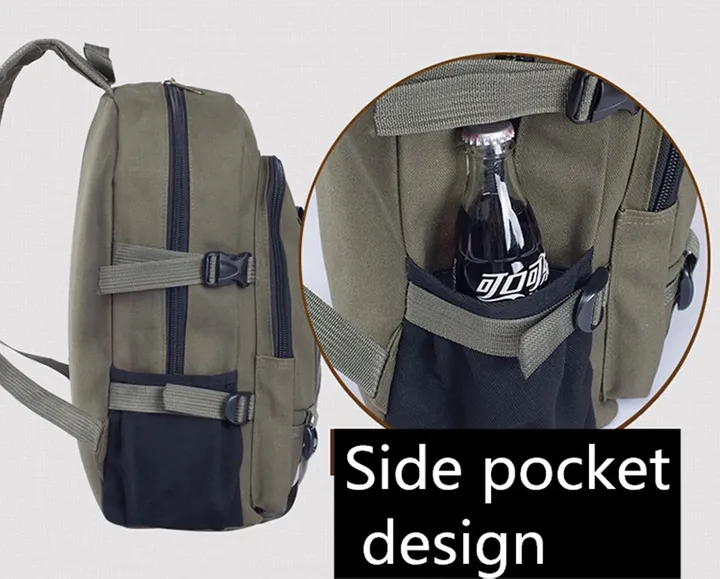 Bags Men Backpacks Men's Backpack Retro Travel Bags Women Canvas Bags For Men