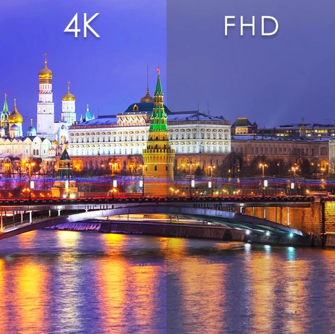 WEYON 55 Inches FHD Smart TV - High Definition LED Television with Built-in Wi-Fi, HDMI, USB, Bluetooth, Streaming Apps, Netflix, YouTube - Ultra Slim Bezel Design