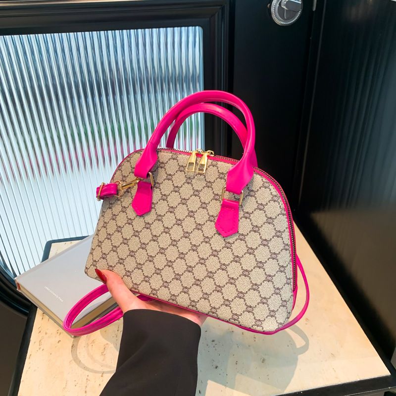 Fashion single shoulder oblique cross handbag women's bag 2024 spring summer personality leisure aesthetic new shell bag 187040
