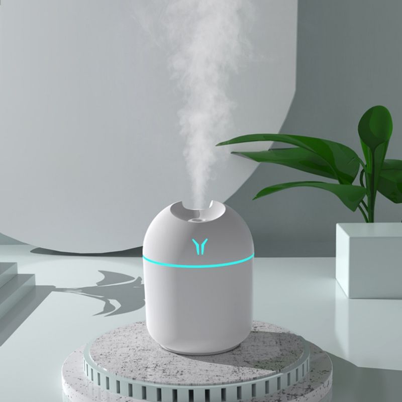 250ML Mini Air Humidifier USB Car Purifier With LED Lamp