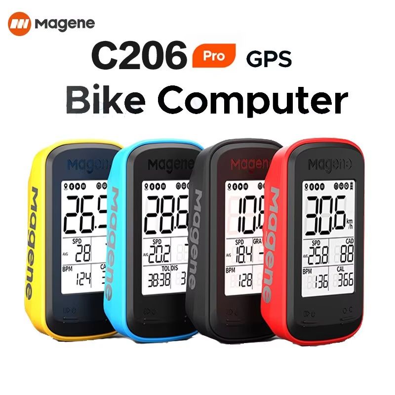 Magene Smart Bike Computer C206/PRO Wireless GPS Bicycle Speedometer Waterproof Road Mtb Cycling Odometer
