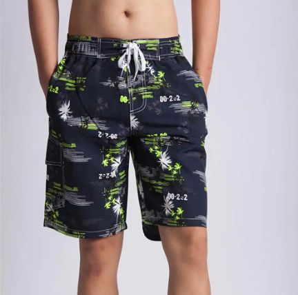 New Arrival Men Board Shorts Polyester Swim Trunks With Pockets Breathable Sublimation Polyester Spandex Beach Board Shorts #5
