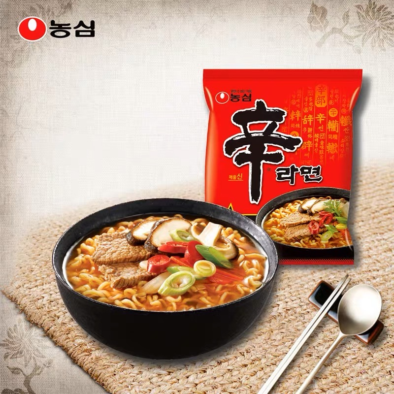Shin Ramyun instant noodles Korean