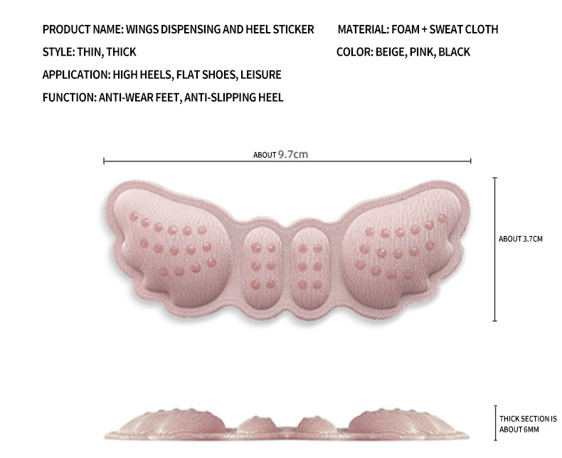 1 Pairs Heel Cushion snugs Inserts Shoe Pads for Loose Shoes Too Big Inserts Grips Liners Heel Blister Protectors for Women Men