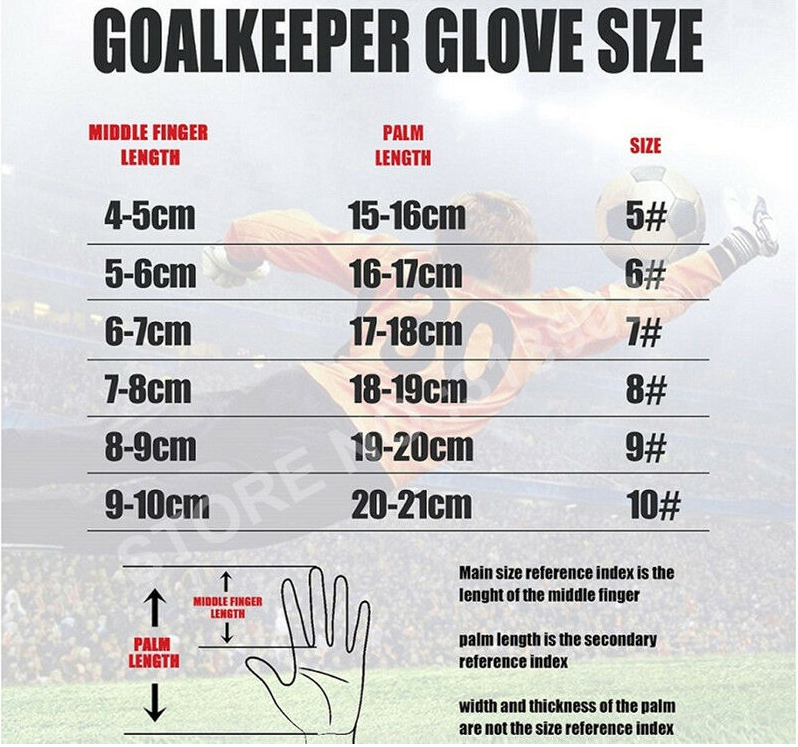 ME-06 Wear-Resistant Latex Finger Gloves Football Goalkeeper Non-Slip Protective Gear Outdoor Sports Equipment Universal Style