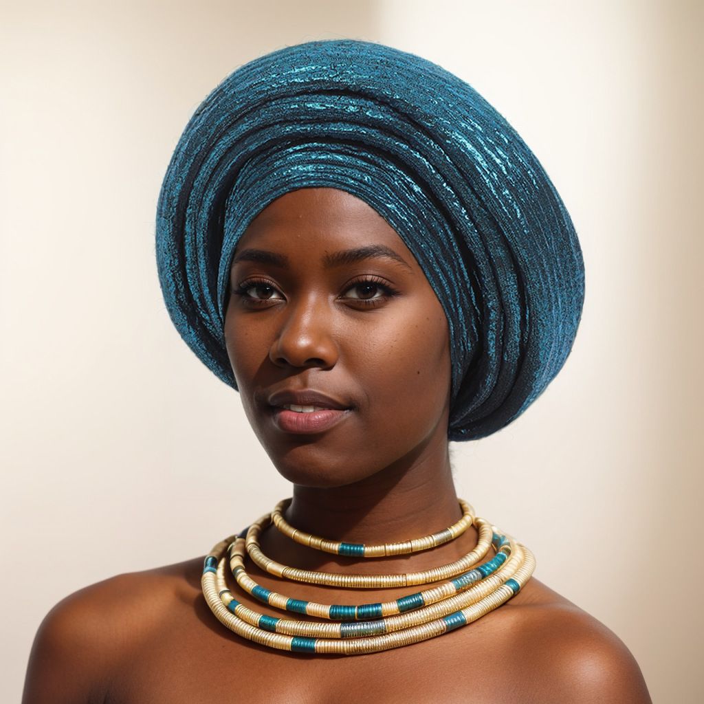 801256634359 Women Hats Headscarf For Fashion Nigerian Weddings Hat Woman Head Band Ladies Headband Lady Head Scarf Cap