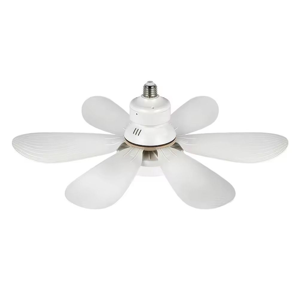 AUNONT High-quality Modern no noise Bedroom Smart Remote E26/E27 6 Blades Ceiling Fan Light