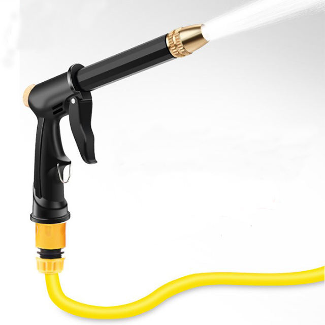 Tool Daily Deluxe Pressure Washer Gun, with Replacement Wand Extension, 3 Nozzle Tips 5M Yellow Tube