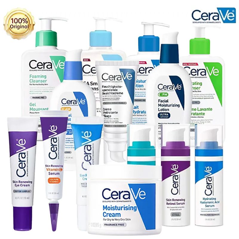 CeraVe Facial Essence Moisturizes A Alcohol Essence Emulsion Whitening Brightening Cream Facial Repair Product Eye Cream Skin Care