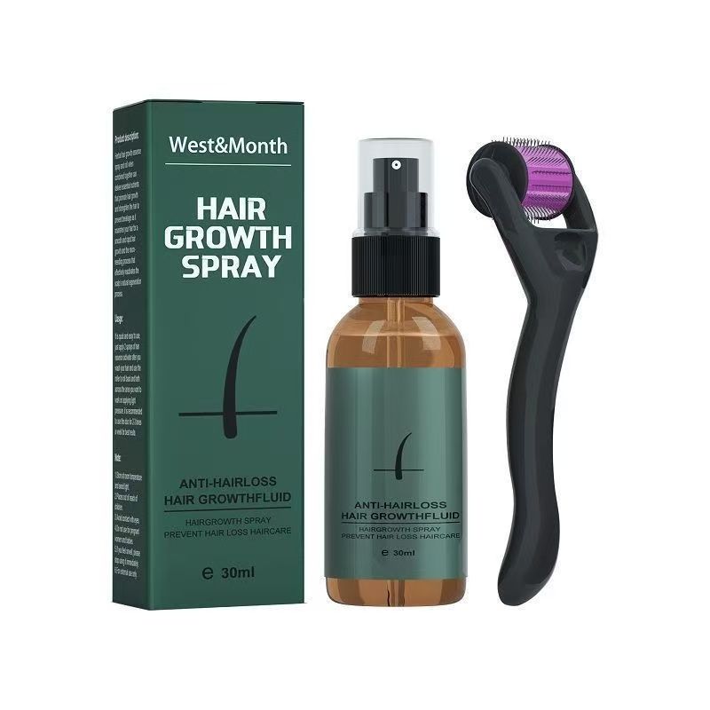 West Month moustache spray set moisturizing spray moustache care promoting growth thick liquid