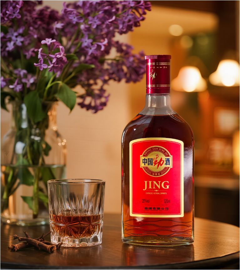 JING LIQUOR 125ML, LEIVINE WINE AND SPIRIT.