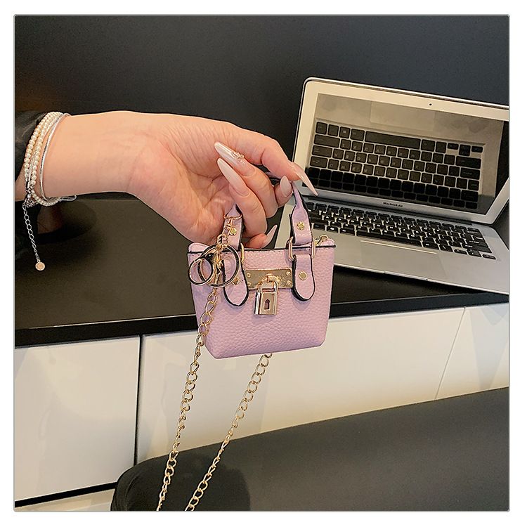 Mini Handbag for Women Niche Stylish Versatile Decor Shoulder Bag Daily Commute Ladies Bag
