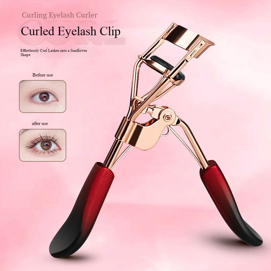 Carbon Steel Eyelash Curler, Professional Makeup Tool for Natural Lashes, Wide-Angle & Partial Lash Curler, Beauty Tool for Lifting & Curling Eyelashes
