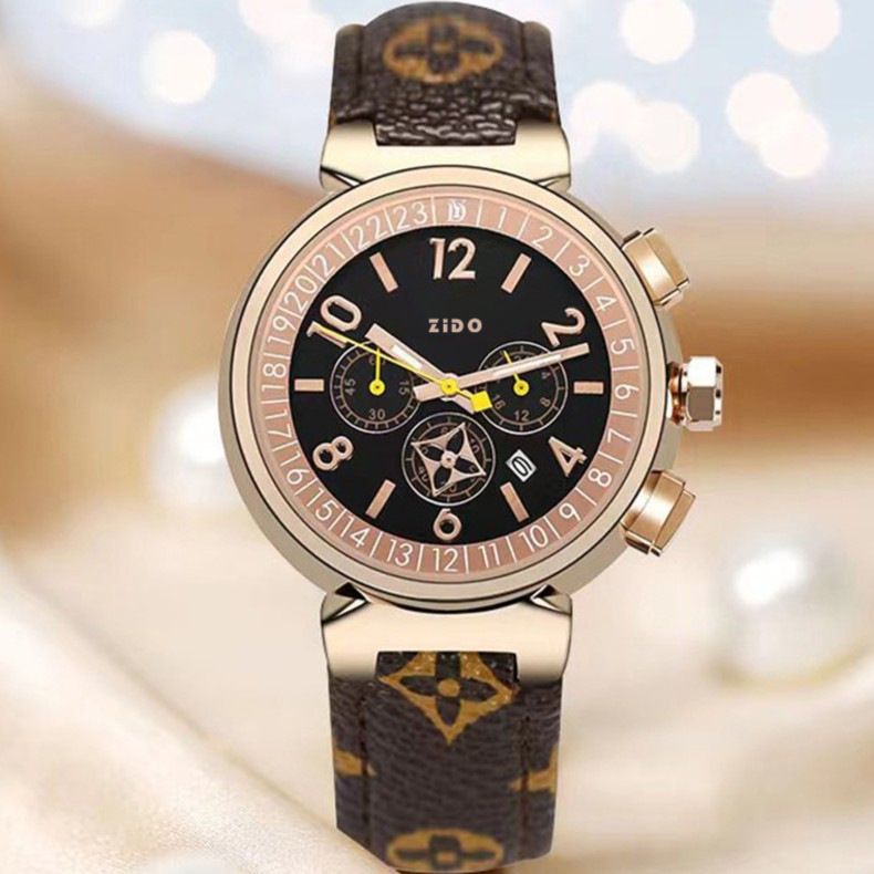 Women's Simple Luminous Casual Watch Round Waterproof Watch