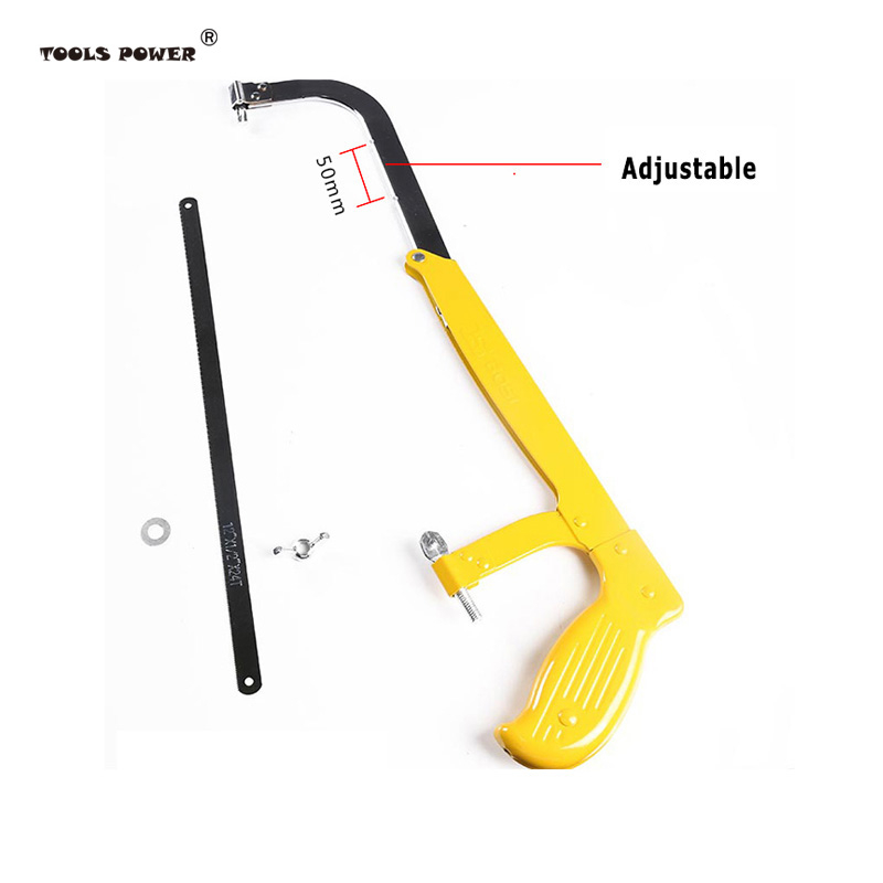 ToolS power  12" Adjustable Hacksaw Frame With One Blade