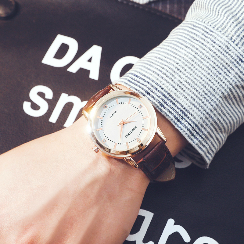 Couple Watch Quartz Watch Belt Ladies Men's Watches Women's Men's Casual