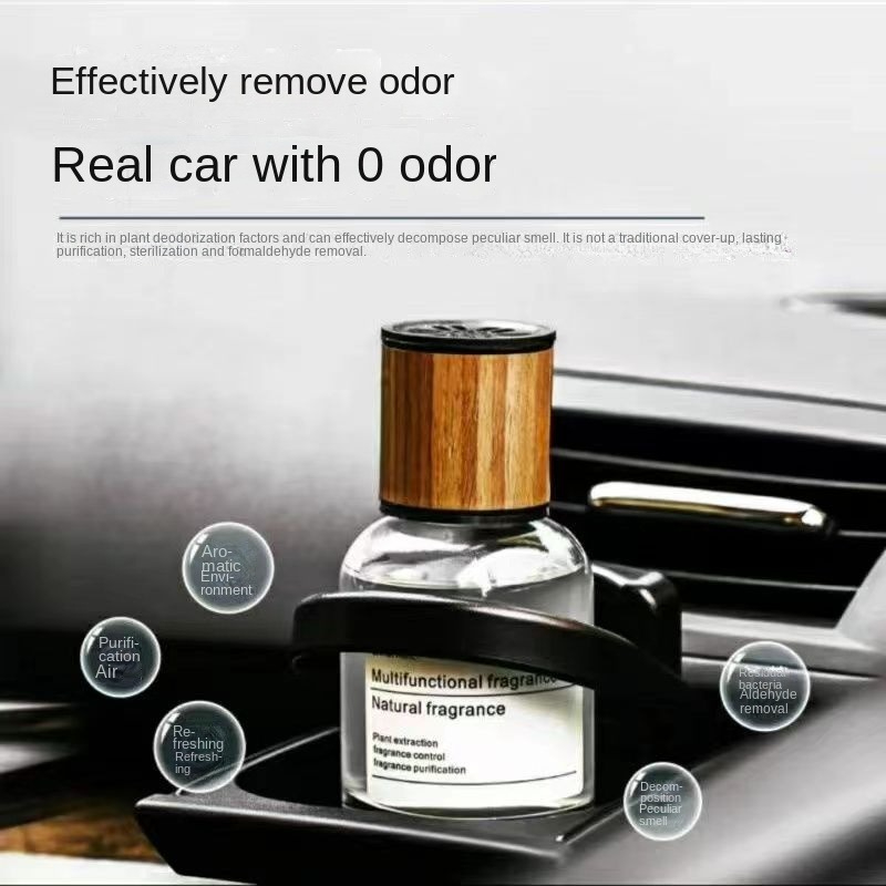 Time aromatherapy car perfume luxury car interior decoration car dedicated men's car fragrance lasting fragrance.