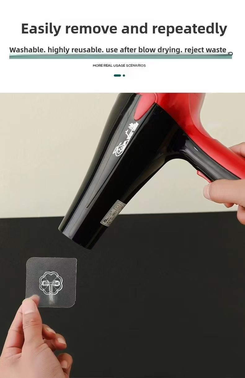 12 Pack Thickened and Strong traceless storage Hooks