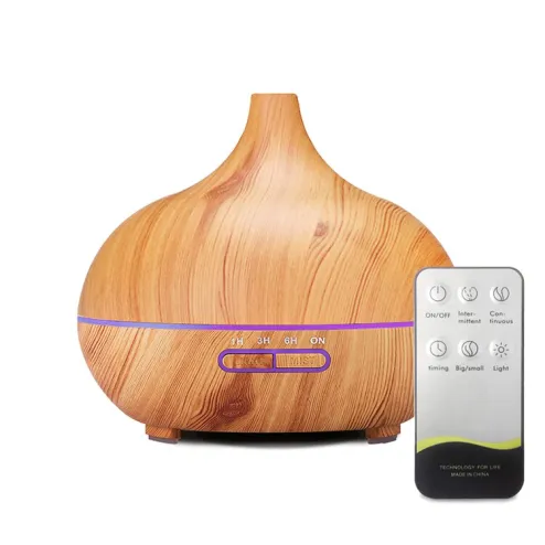 400ML Aromatherapy Essential Oil Diffuser with 7 Colors LED Color