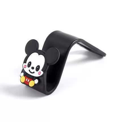 Creative cartoon cute hook, car seat multifunctional small hook, car decorative seat hook(1pcs)Car hook - Mickey