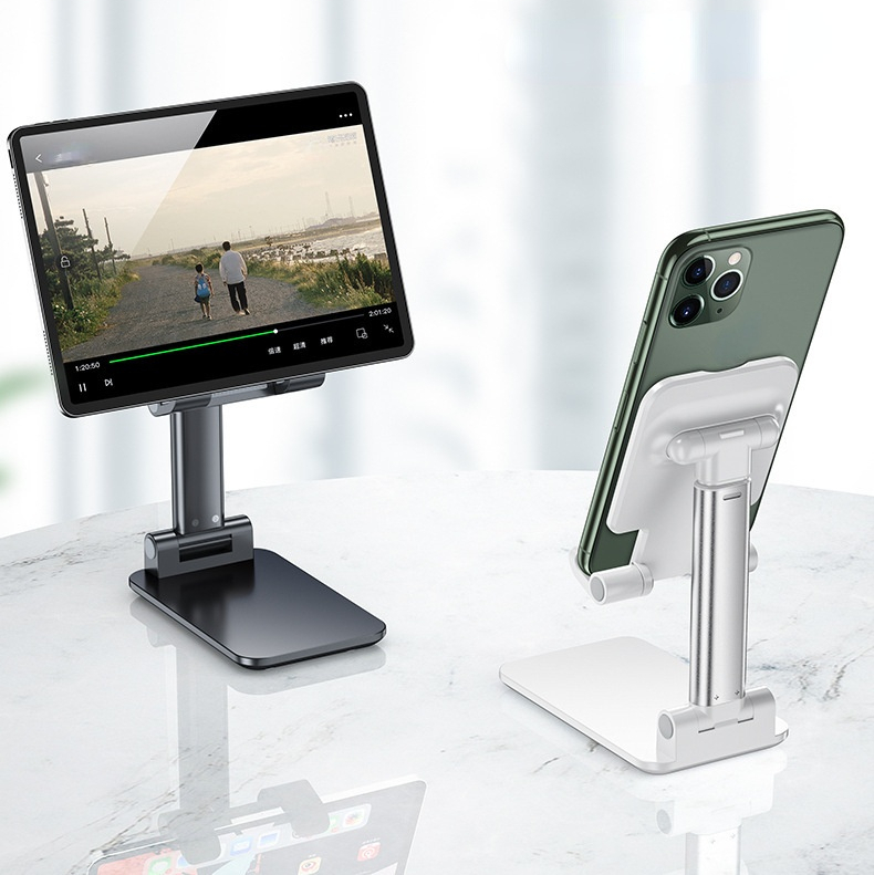 Mobile Phone Tablet Stand, Live Mobile Phone Stand, Portable Retractable Lazy Desk Stand