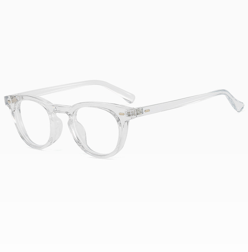 3595 New Trend Women Eyeglasses Anti-Blue Light Men Optical Computer Eye Glasses Vintage Round Plastic Glasses Frame Eye Wear