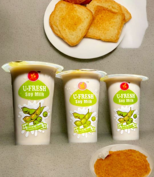 U-Fresh Soy Milk ALL Flavors Soft Drink 180ml 