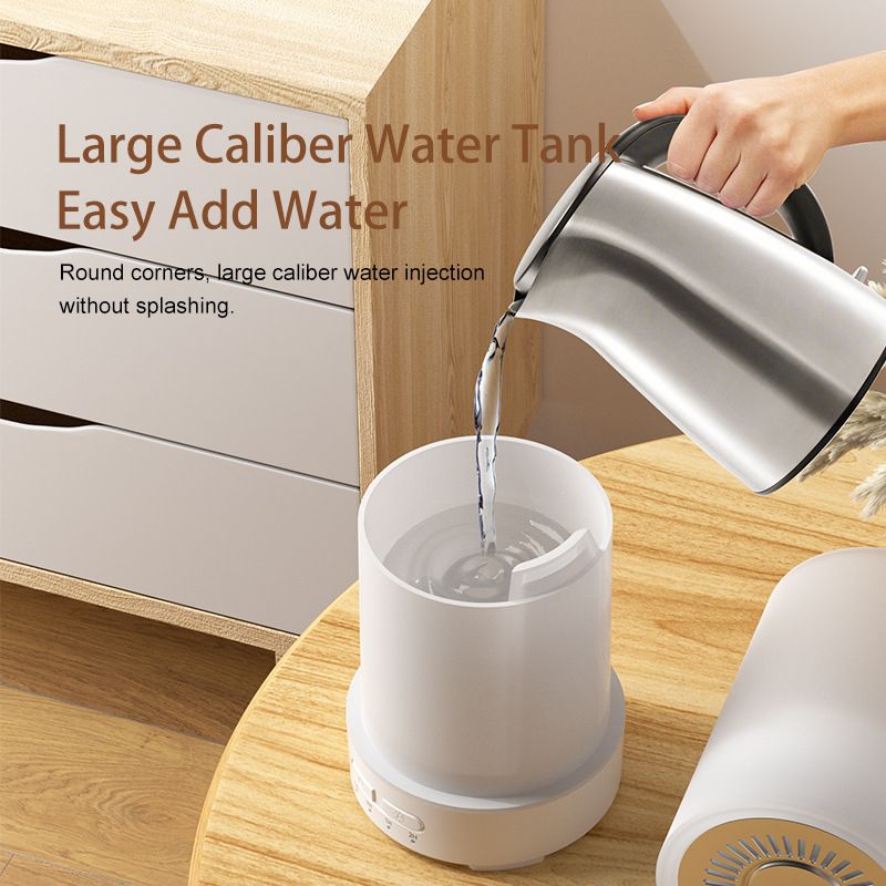 New Home Bedroom Aroma Diffuser Special for Essential Oil Automatic Spray Fragrance Machine Desktop Humidifier with Ambient Light