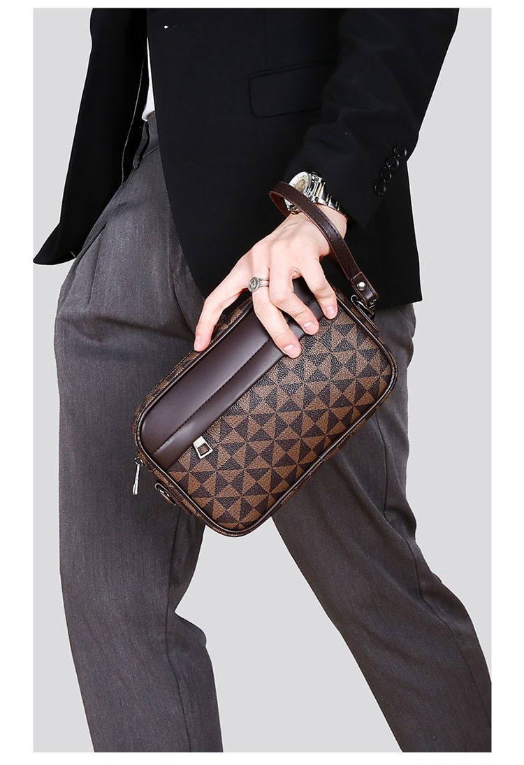 2025 New Men's Crossbody Bag, Mini Small Backpack, Fashion Minimalist Phone Bag, Casual Single-Shoulder Bag, Portable Clutch Bag for Men