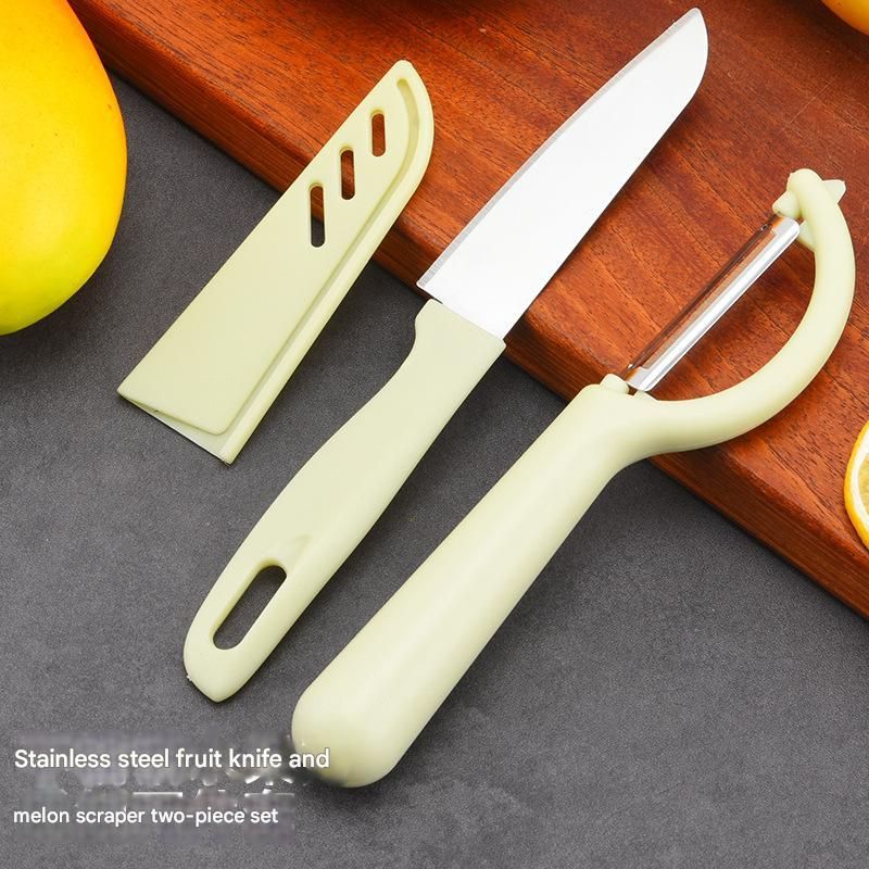 Paring knife kitchen fruit knife melon planer two-piece set cooking