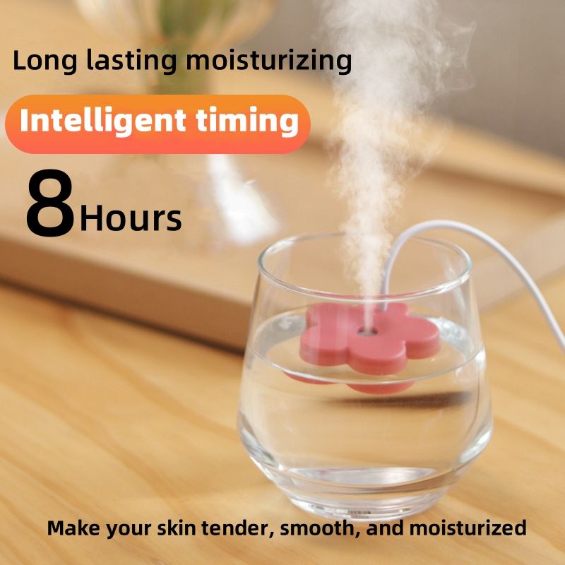 Humidifier USB Mini Portable Humidifier, Silent, Water Cup, Home Humidifier Beauty Care
