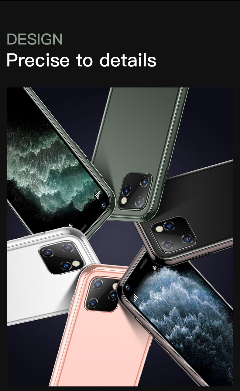 SOYES XS11 Mini Android 6.0 Cell Phones With 3D Glass Slim Body HD Camera Dual Sim Quad  Core Google Play Market Cute Smartphone