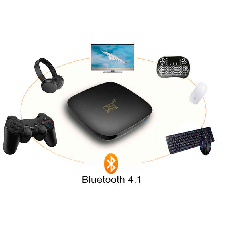Android 10.0 Bluetooth BT4.1 TV Box Voice Assistant 6K 3D Wifi 2.4G&5.8G 2GB RAM 16G Media player Very Fast Box Top Box