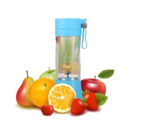 Smoothie machine Fruit juicer-Electric USB charging 4-leaf blender