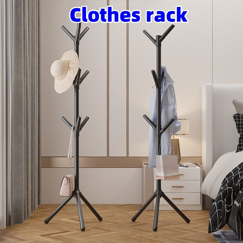 Hat rack, floor to ceiling hanger, bedroom hanger, single pole hat rack 