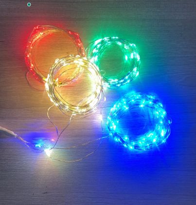 Fairy Festive Micro Led Copper Wire String Lights for Outdoor Indoor Decoration Lighting Waterproof Home holiday String lights for Christmas Festival Party