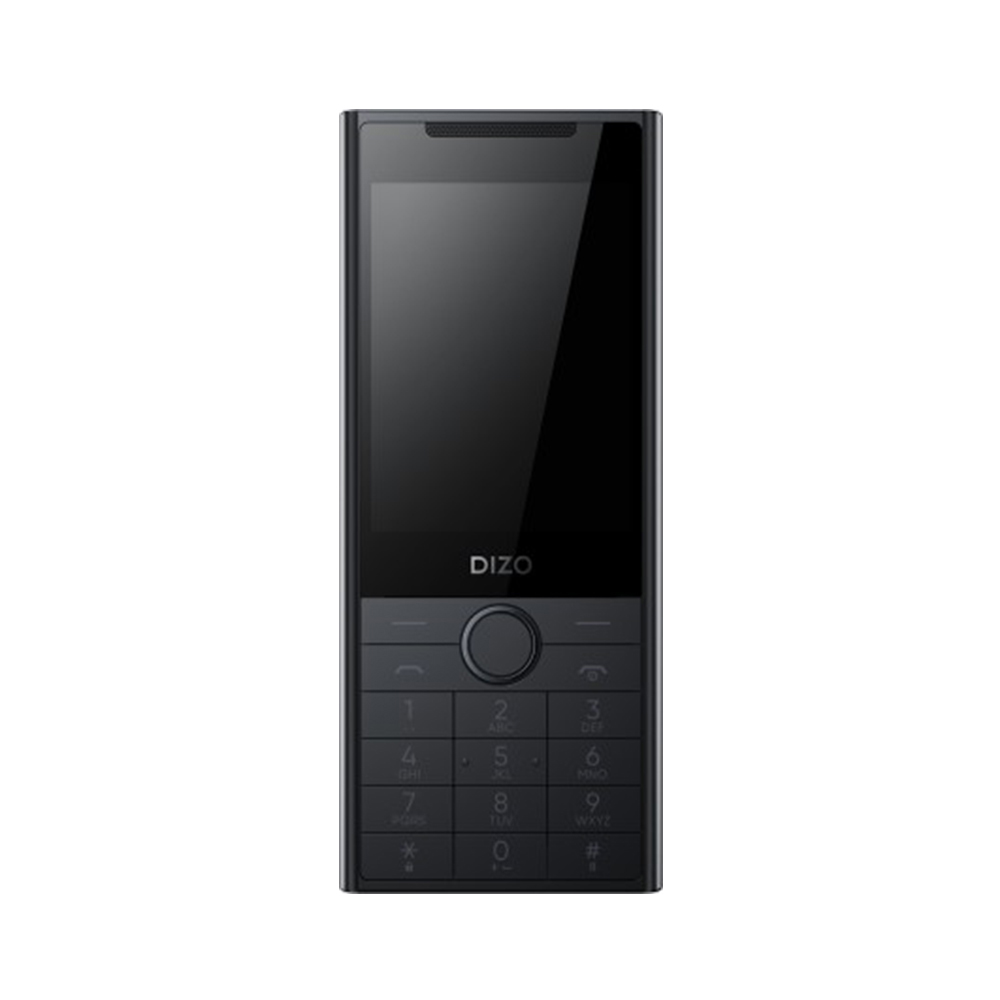 DIZO Star 500 Mobile Phone 32 MB RAM 32 MB ROM 2.8 Inch Big Keyboard Dual Sim Cell Phone Basic Feature Phone