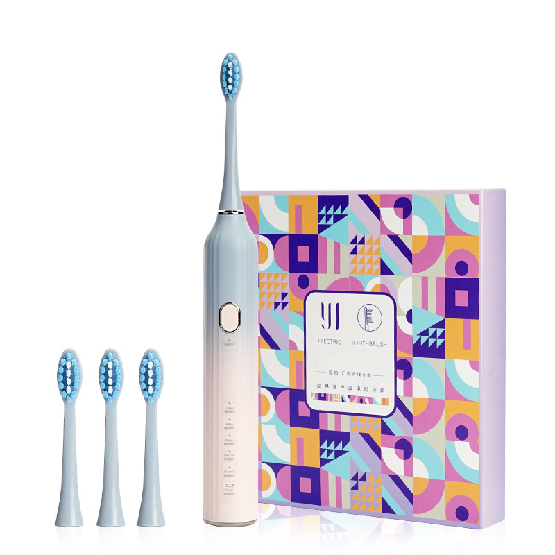 Powerful Ultrasonic Electric Toothbrush USB Charge Rechargeable Tooth Brush Washable Electronic Teeth Brush
