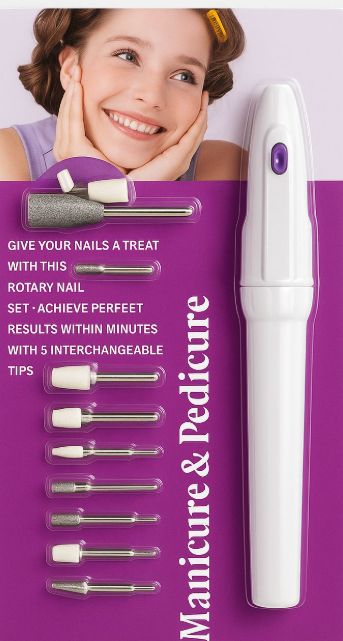 Electric Nail Drill Kit Manicure Pedicure Grinding Polishing Nail Art Sanding File Pen Tools Machine